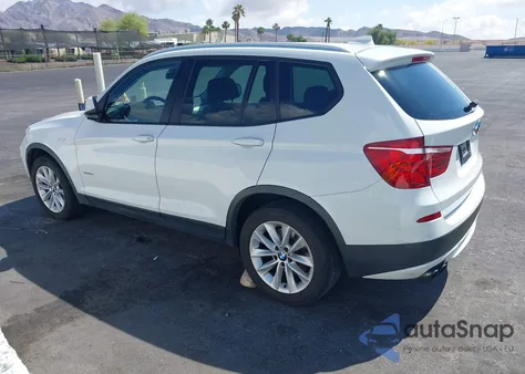 2013 BMW X3 xDrive28I z USA, uszkodzony, nr VIN 5UXWX9C5XD0A14125